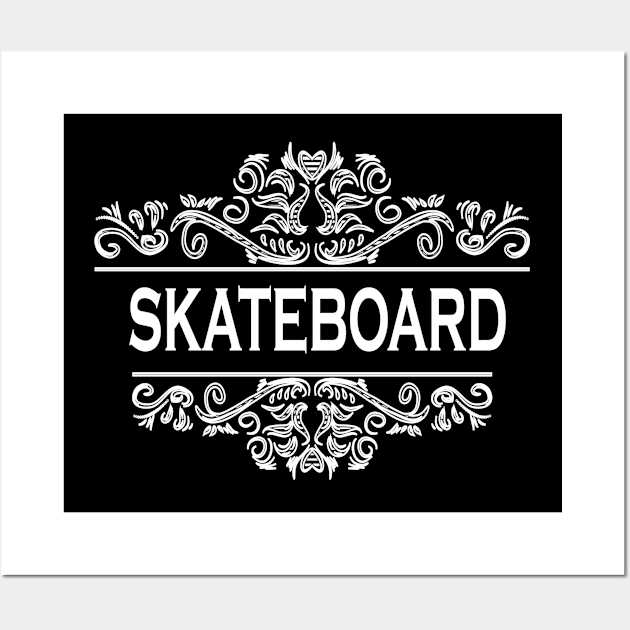 The Sport Skateboard Wall Art by Rizaldiuk